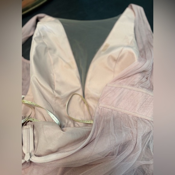 Jenny Yoo Tulle Dress, Whipped Apricot, Size 2 - Picture 13 of 16